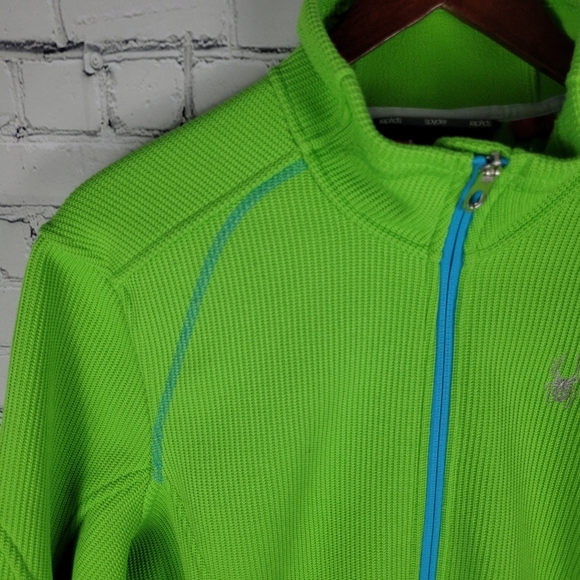 SPYDER | full zip mock neck core sweater jacket - Picture 2 of 12